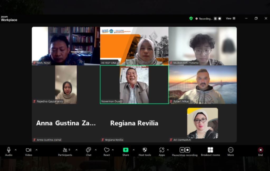 FISIP UNILA MELAKUKAN MONEV PELAKSANAAN STUDENT MOBILITY DENGAN UNIVERSITAS ZAGREB, KROASIA -1