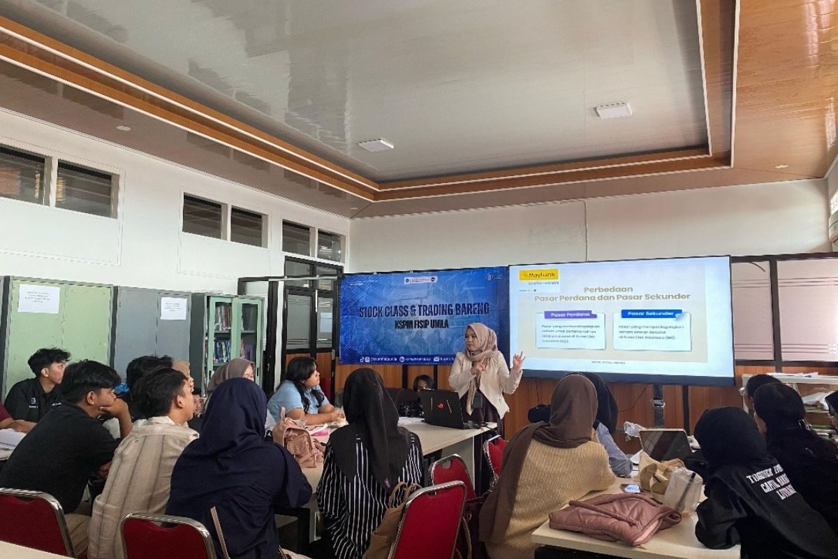Read more about the article Laboratorium Bisnis – Galeri Investasi (Kspm) Fisip Unila Mengadakan Kegiatan Stock Class Dan Trading Bareng Investor Saham