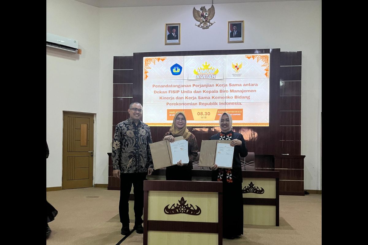 Read more about the article FISIP Unila dan Kemenko Perekonomian RI Gelar Kuliah Umum dan Jalin Kerja Sama Strategis Bahas Aksesi Indonesia ke OECD