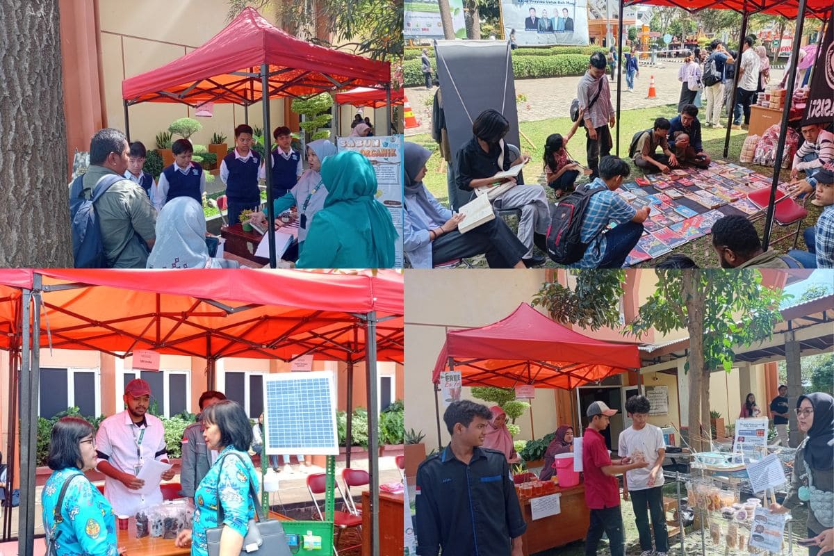 Read more about the article Mitra Tim Harvest Universitas Lampung Ikuti Pameran Komunitas dan Gerai Produk Sustainability Awareness Day 2025
