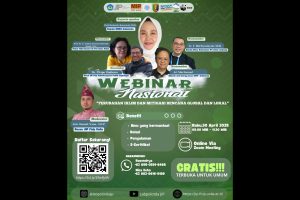 Read more about the article JIP FISIP Unila Gelar Webinar Perubahan Iklim Dan Mitigasi Bencana Global Dan Lokal