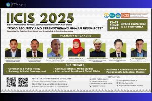 Read more about the article FISIP Gelar The 5th IICIS 2025, Soroti Isu Ketahanan Pangan dan SDM