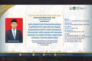 Read more about the article Ujian Promosi Doktor (S3) – Doktor Ke-8