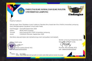 Read more about the article Jadwal Yudisium Periode I September 2025