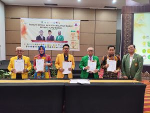 Read more about the article Dekan FISIP Hadiri Pertemuan Forum Dekan PTN ilmu Sosial BKS Wilayah Barat