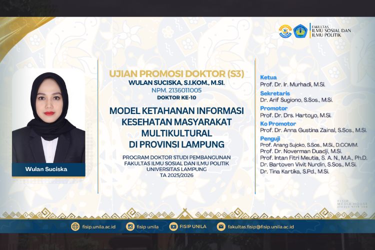 Read more about the article Ujian Promosi Doktor (S3) – Doktor Ke-10