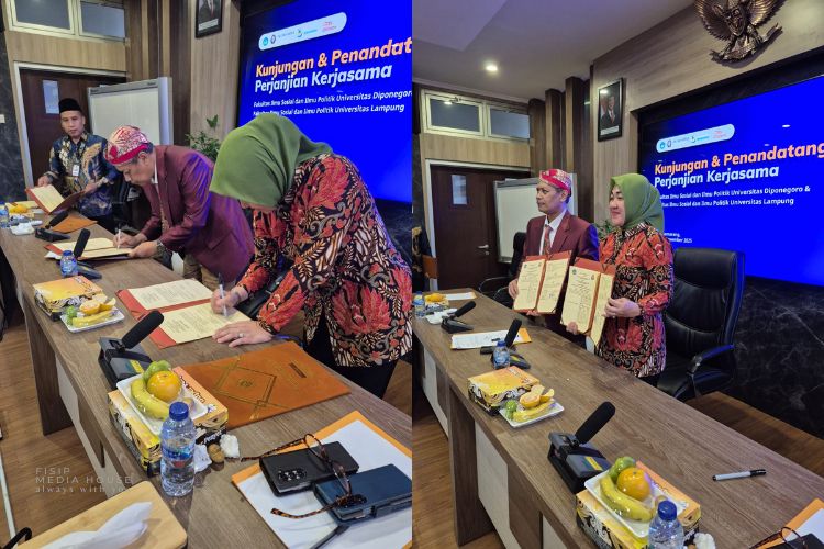 You are currently viewing FISIP Unila Pacu Akreditasi Global, Perkuat Internasionalisasi Melalui Studi Tilik ke FISIP Undip
