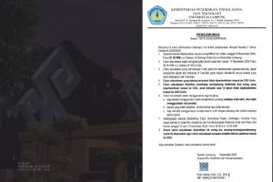 Read more about the article Pengumuman Pelaksanaan Wisuda Periode II – Tahun Akademik 2025/2026