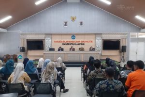Read more about the article Perkuat Layanan Prima, FISIP Unila Gelar Briefing Tendik