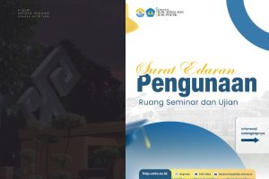 Read more about the article Surat Edaran Penggunaan Ruang Seminar dan Ujian Tahun 2026
