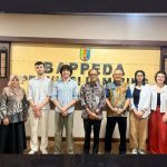 Mahasiswa Peserta Student Exchange Unila-Entpe Disambut Hangat Kepala Bappeda Provinsi Lampung