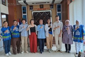 Read more about the article Welcoming meeting Dekan FISIP Unila untuk Menyambuat 4 Mahasiswa ENTPE, Prancis